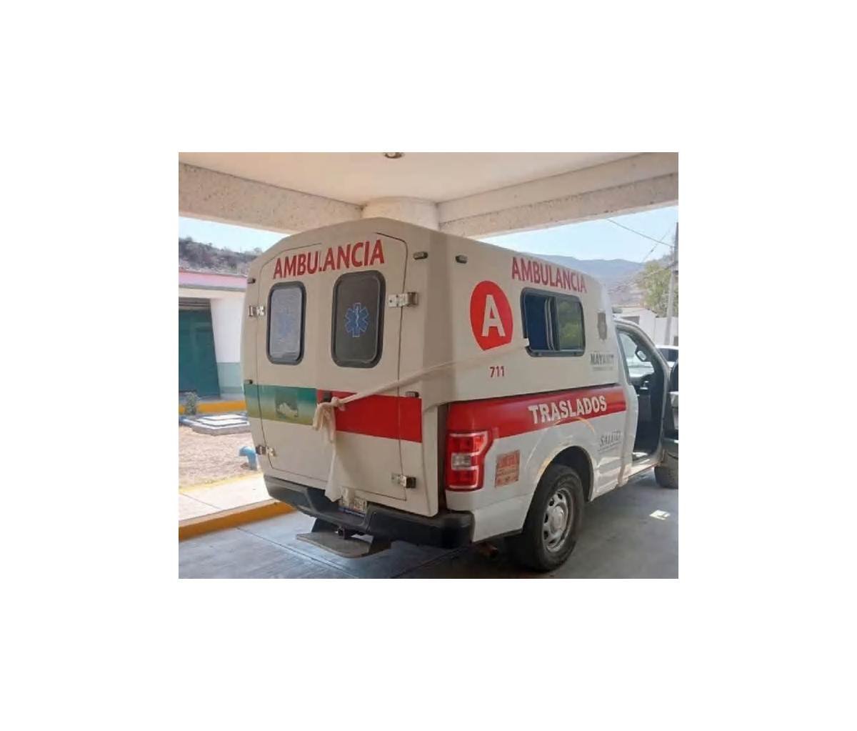 Secretaría de Salud de Nayarit desmiente un dato importante sobre la muerte de un niño que cayó de una ambulancia