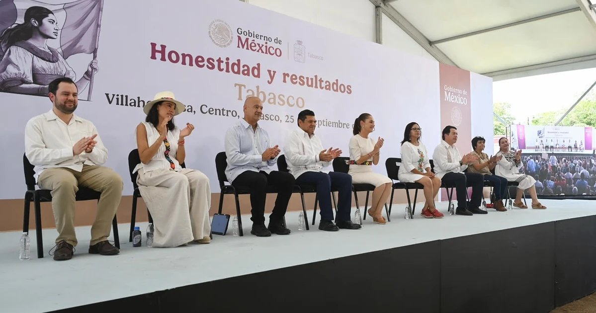 ¿Por qué Andy López Beltrán no estuvo con Sheinbaum en Tabasco? Esto se sabe