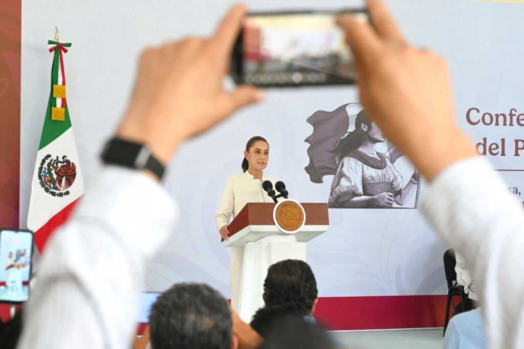 Reporta Sheinbaum reducción de 54% en homicidios dolosos en Tabasco