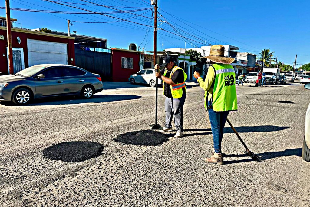 Más de 8,000 baches se han rehabilitado con brigadas del programa emergente en La Paz