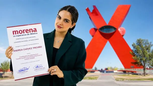 ¿Premio de consolación?: Morena coloca a Andrea Chávez en Ciudad Juárez rumbo a 2027