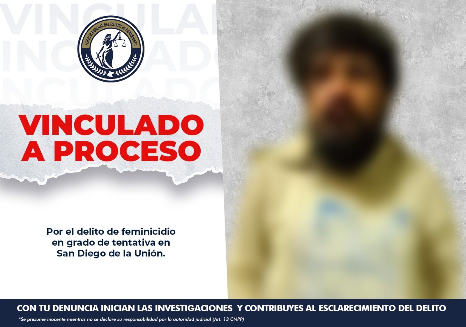Atacó a su mamá a martillazos por una discusión en casa, en San Diego de la Unión