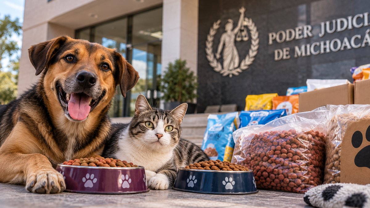 Justicia con Huella: así puedes donar alimento para perros y gatos rescatados en Morelia