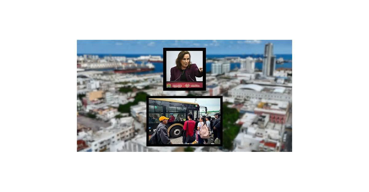 Rocío Nahle revela la zona del puerto de Veracruz donde pasarán nuevas unidades de camiones Ulúa