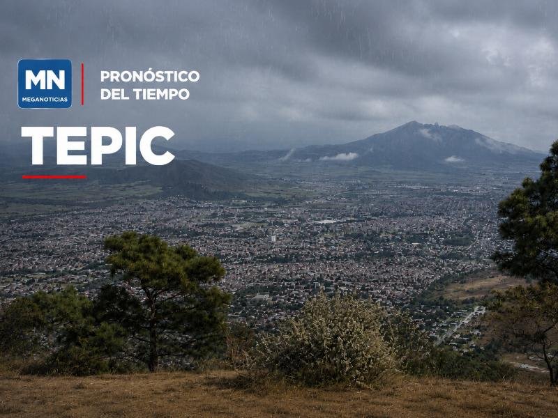 Tepic tendrá lluvias este miércoles mientras Rachel se intensifica en el Pacífico