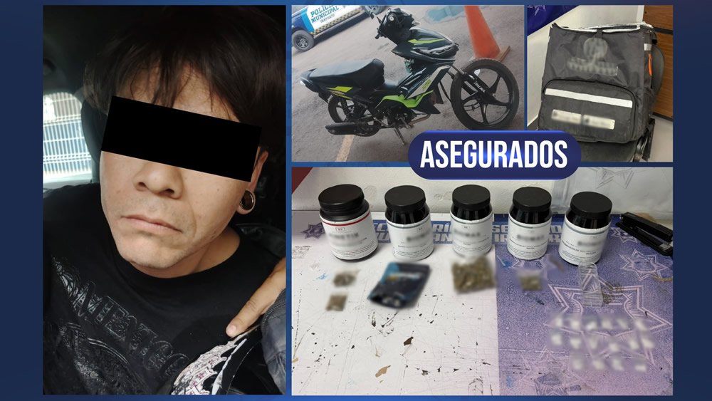 “Repartidor de comida”: lo que entregaba era droga en Irapuato