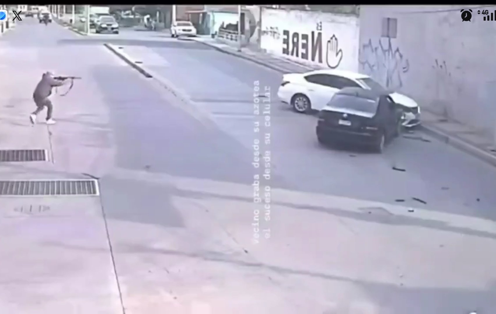 Se hace viral video de ataque a tiros que deja 2 muertos en Valle de Santiago