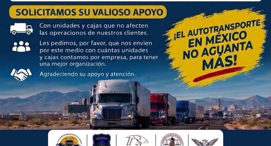 Este lunes, marcha de transportistas de carga en Morelia