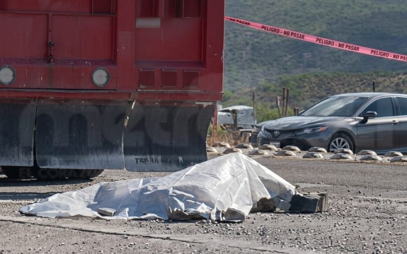 Muere hombre atropellado por un tráiler en La Paz