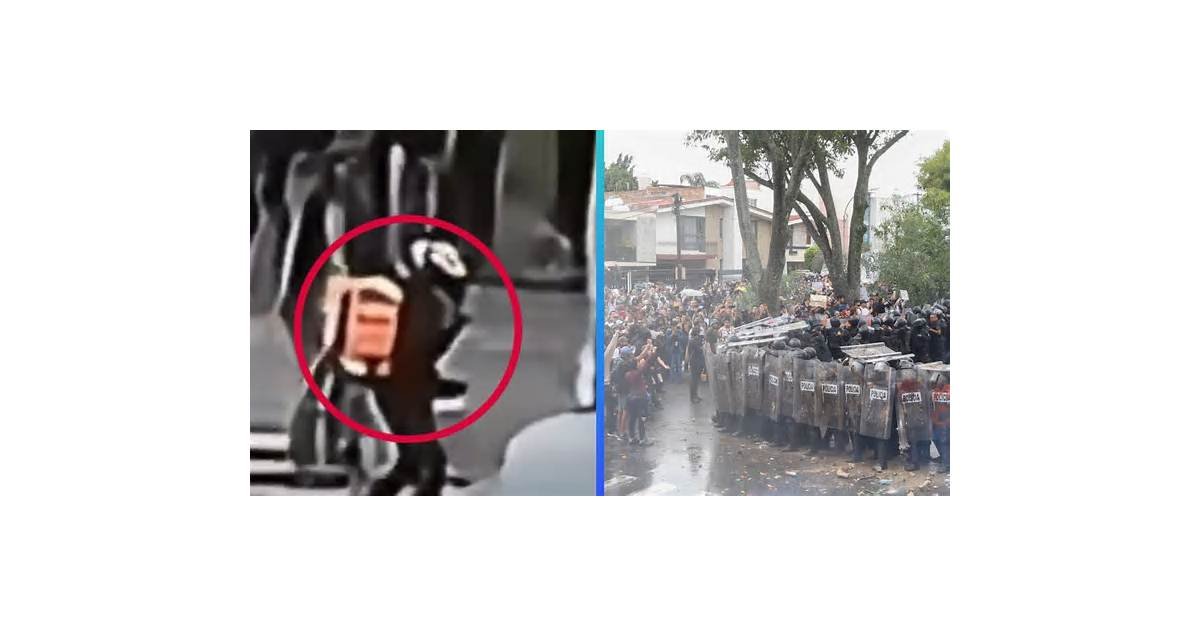 Revelan video de repartidor de comida en protesta por el agua en Guadalajara