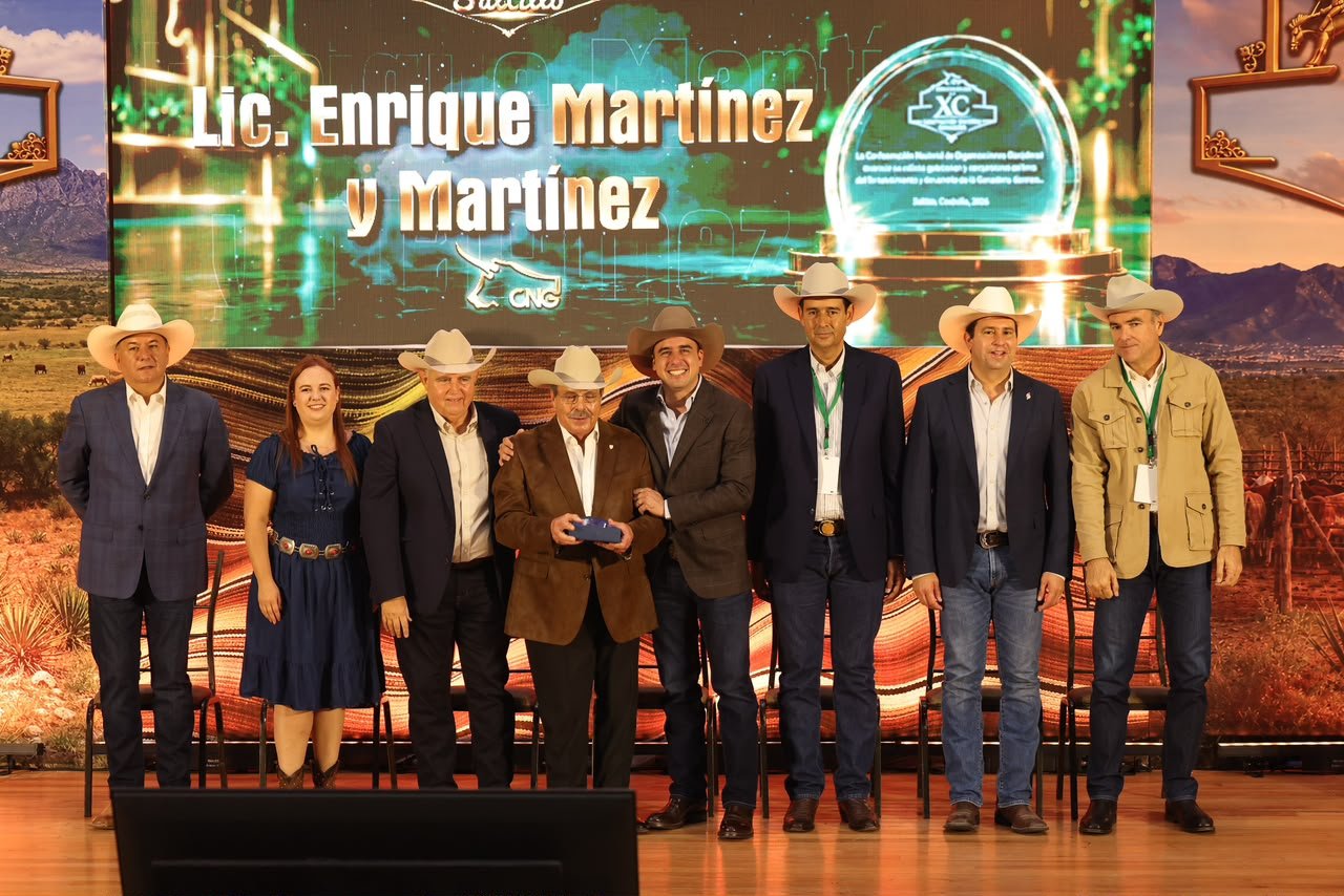 Inaugura Manolo la 90.ª Convención Nacional Ganadera en Saltillo