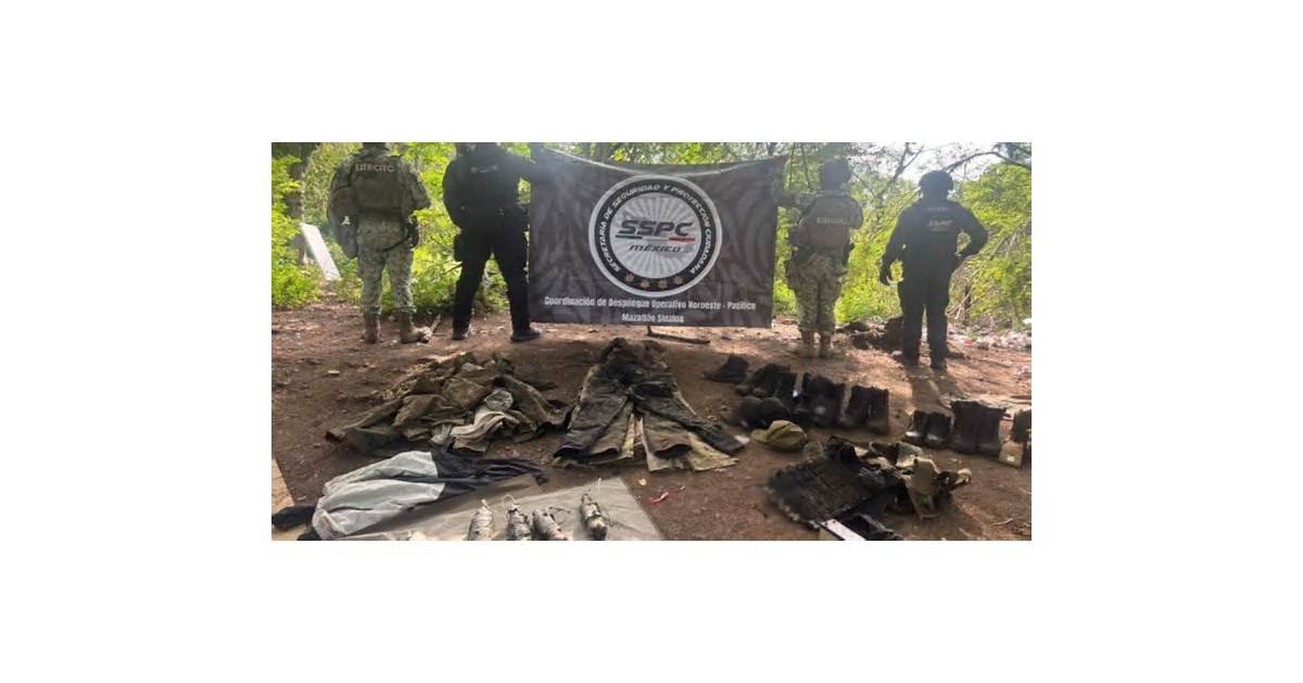 Aseguran 48 drones, explosivos y minas terrestres en Sinaloa; operativo también inhabilita un laboratorio de drogas sintéticas en Culiacán