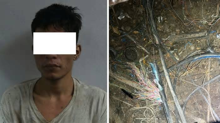 Detienen a joven por robar cable de cobre en Guadalajara; los daños superan el millón de pesos