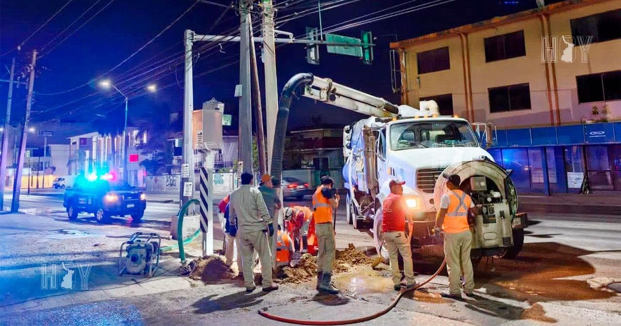 COMAPA Sur refuerza la atención a fugas en Tampico y Ciudad Madero