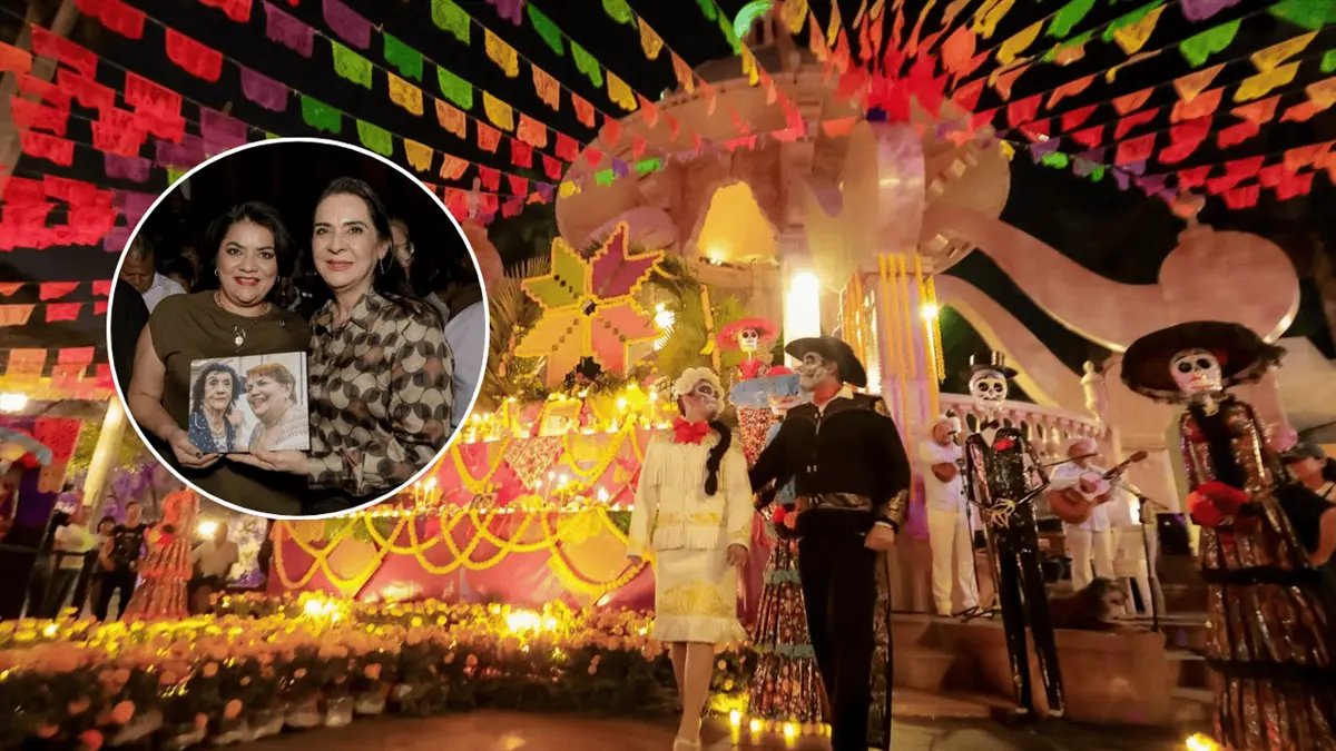 Tampico rinde homenaje a prima de AMLO con altar monumental en Xantolo 2026