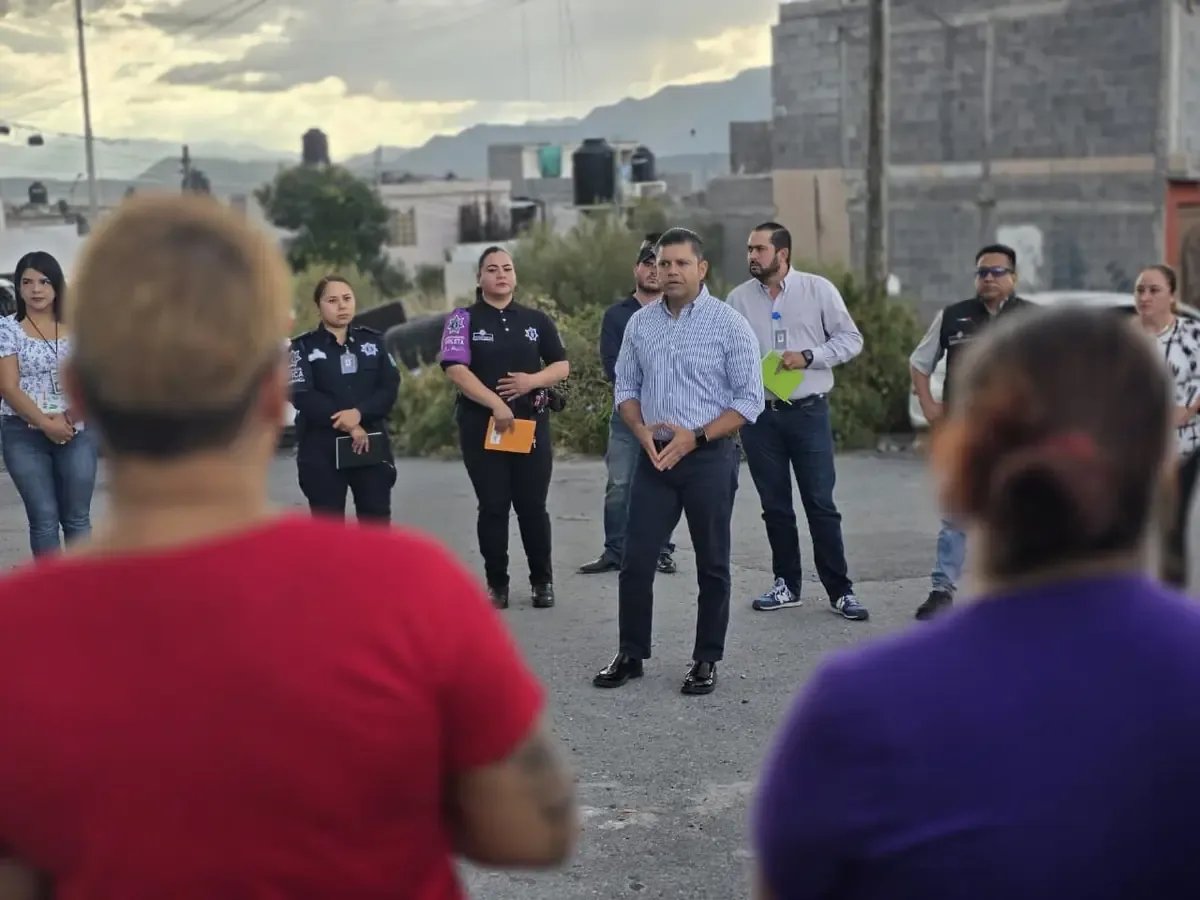 Comisaría de Saltillo realiza 362 reuniones vecinales en 2026