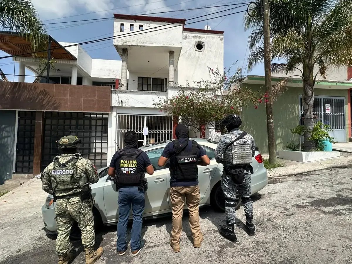 Incautan 2,742 dosis de metanfetamina y 182 de cocaína en Morelia