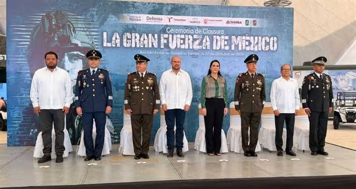 Clausuran “La Gran Fuerza de México” en Tampico, Tamaulipas, con 120 mil visitantes