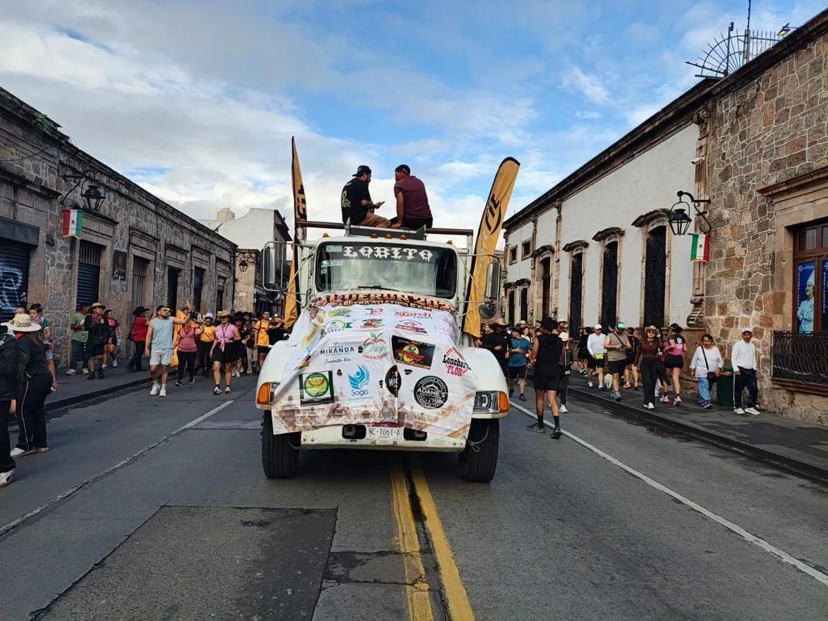 ¡Morelia se puso el sombrero con el Vaque Run 2026 que desbordó energía, música y baile!