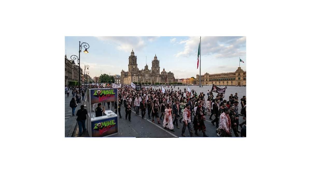 La marcha zombie regresa a la CDMX en 2026: ruta completa, horario y alternativas viales