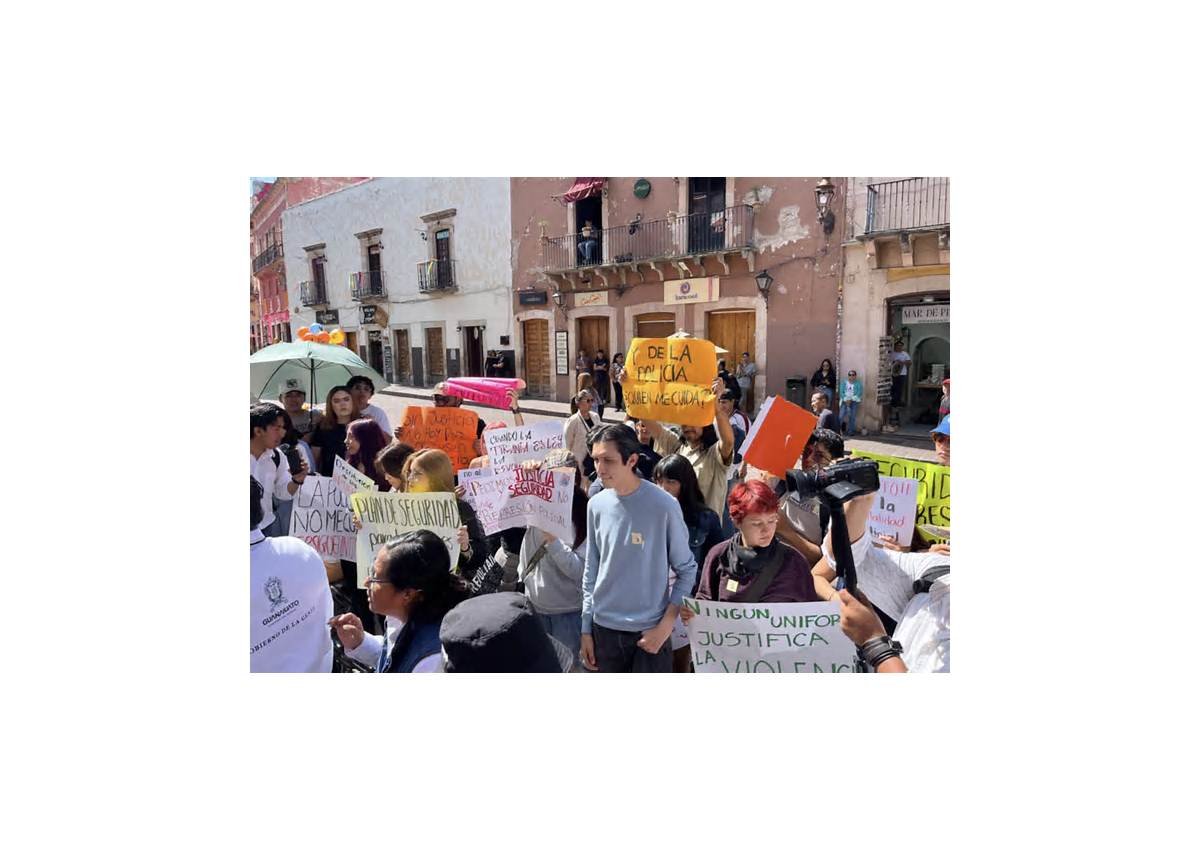 Abren investigación en Fiscalía por presunto abuso policial contra estudiantes de la Universidad de Guanajuato