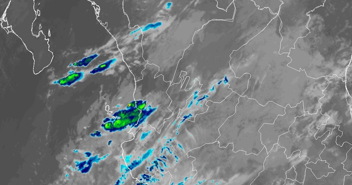 Tormentas eléctricas dominan el lunes en Nayarit