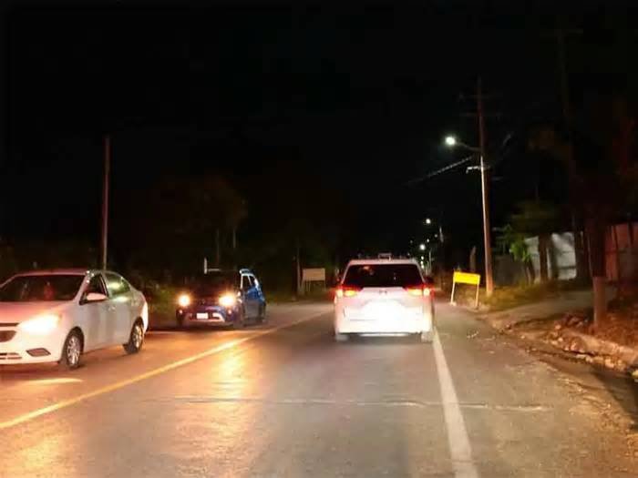 Iluminan carretera Tuxtla-Copoya