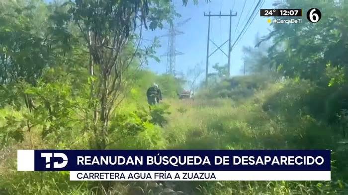 Suman seis días de búsqueda de hombre arrastrado por corriente en Monterrey