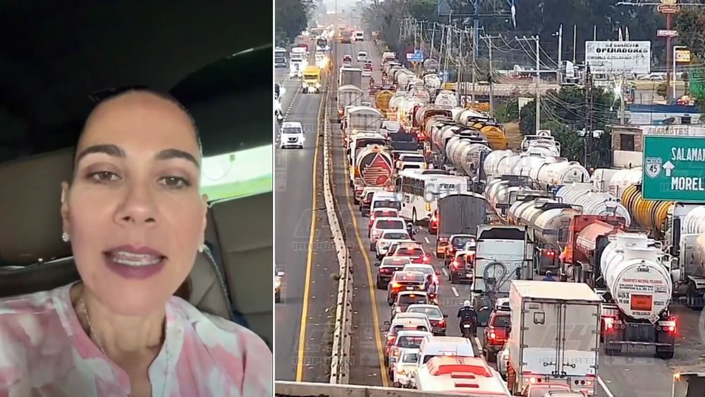 Alcaldesa de Irapuato exige liberar la carretera Irapuato-Salamanca