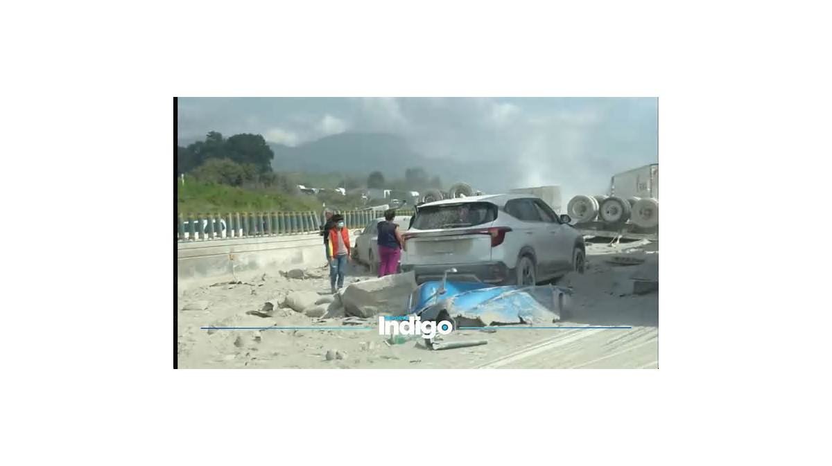 Choque múltiple en la México-Puebla deja dos muertos y cierra la autopista en ambos sentidos