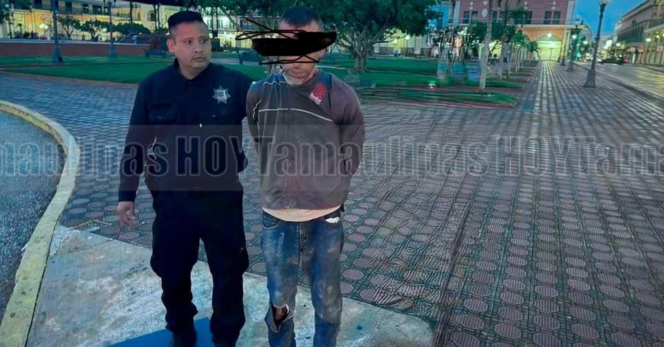 Cae sujeto que merodeaba por azoteas en el centro de Tampico