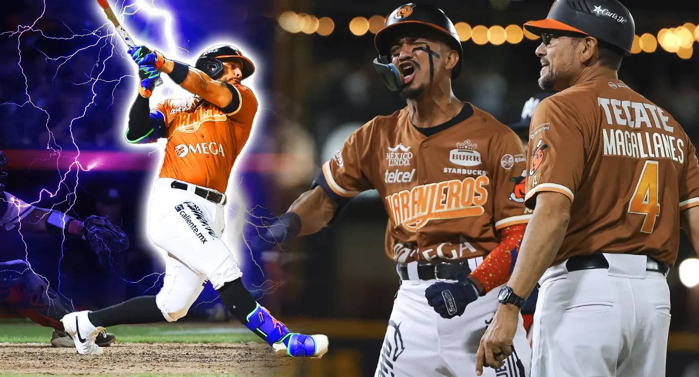 Explotan los bates naranjas y Hermosillo vence 6-2 a Mexicali con rally de seis carreras en la octava entrada