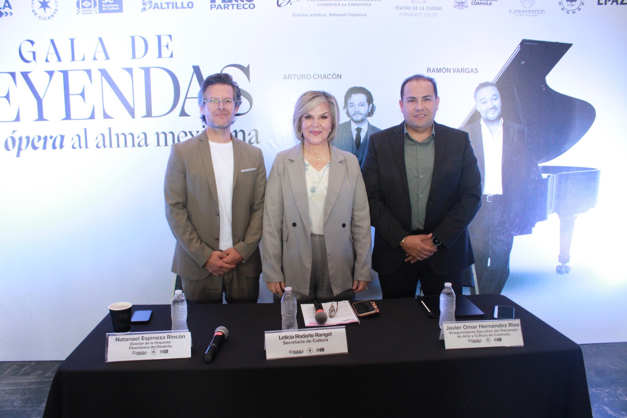 Gala de Leyendas reunirá en Saltillo a grandes voces de la ópera mexicana