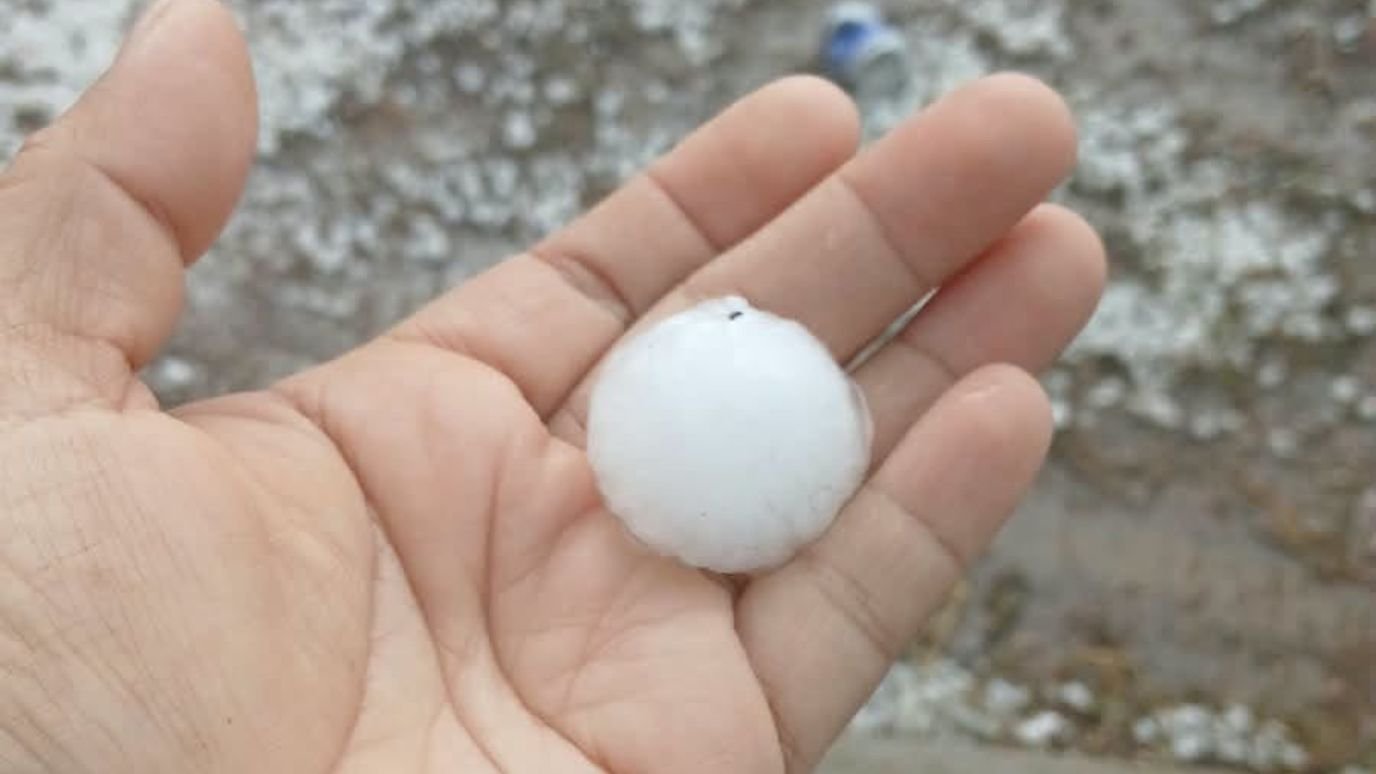 Reportan Granizo en la Carretera a Ciudad Juárez: Prevén Tormentas para el Estado