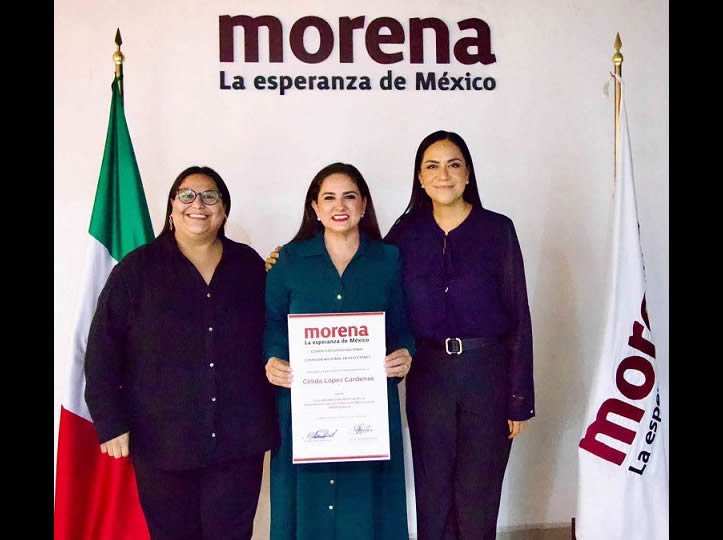 Célida López, Coordinadora de la Defensa de la 4T en Hermosillo; la designó la dirigencia nacional de MORENA