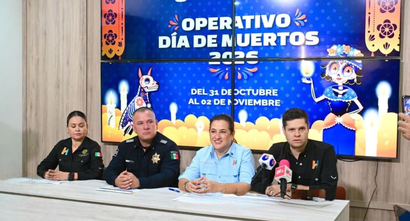 Prepara Ayuntamiento operativo por Día de Muertos en Hermosillo; habrá 150 policías y 30 patrullas eléctricas