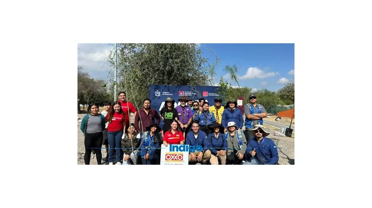 Plantan 120 árboles nativos en el Área Natural Protegida Parque Lago de Monterrey