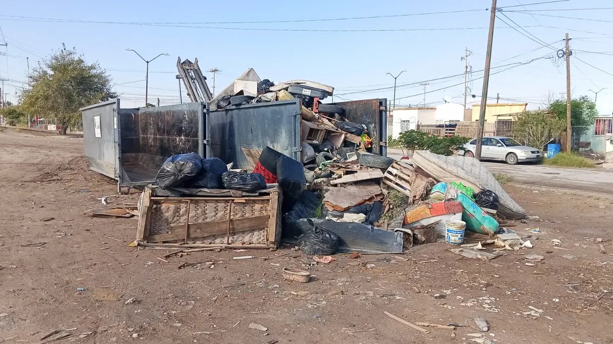 Recolectan tiliches en Parajes de Oriente, Ciudad Juárez