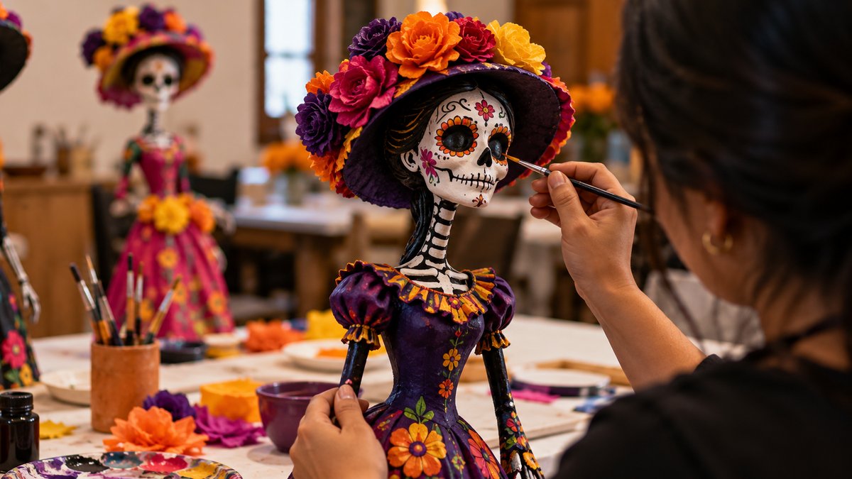 Taller de Catrinas de Cartonería en Morelia será gratis; así puedes inscribirte