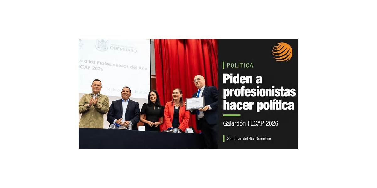 Piden a profesionistas de San Juan del Río hacer política