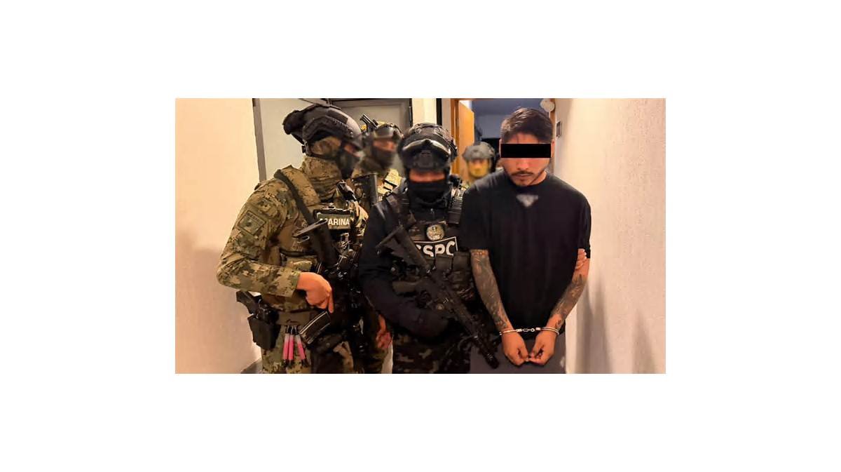 Capturan en Guadalajara a ‘El Cromo’, presunto líder de Los Cromos vinculado al CJNG