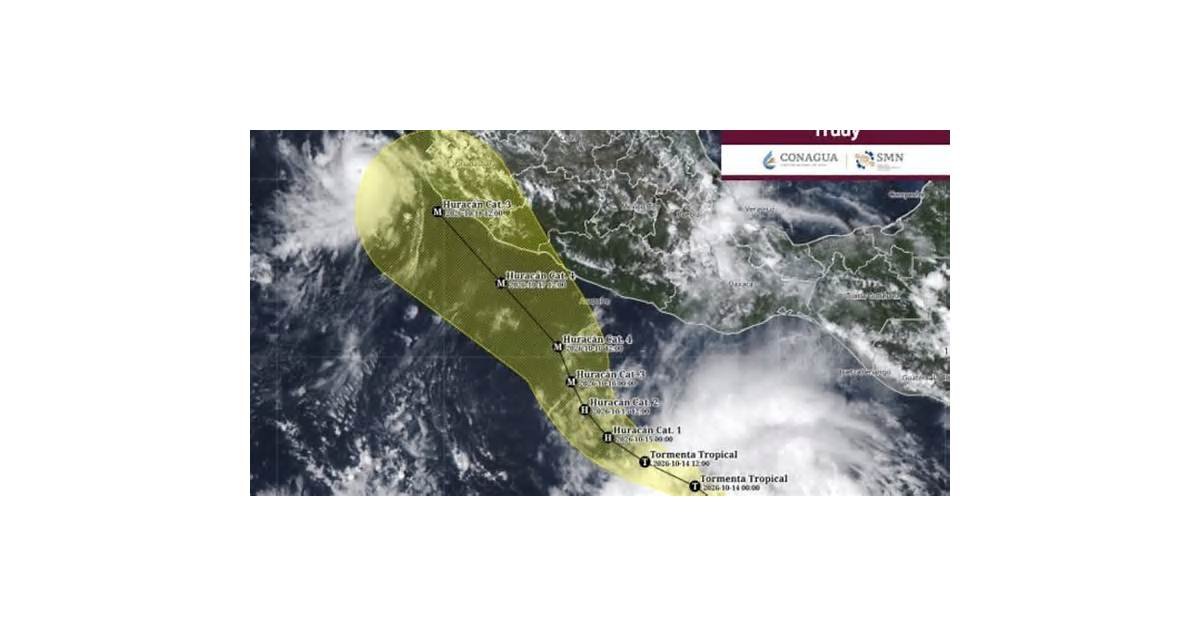 Semar cierra la navegación en Acapulco y Puerto Marqués ante la tormenta tropical Trudy