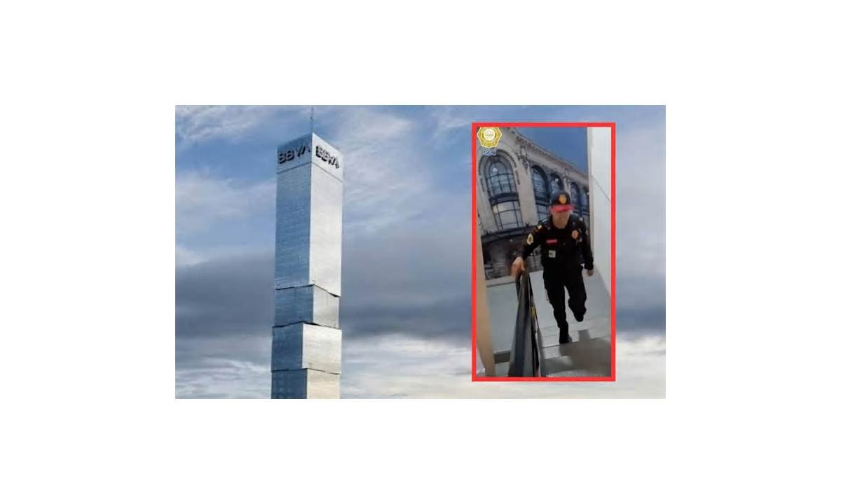 ¡45 pisos! Policías de la CDMX suben más de 900 escalones durante carrera vertical en la Torre BBVA de Puebla