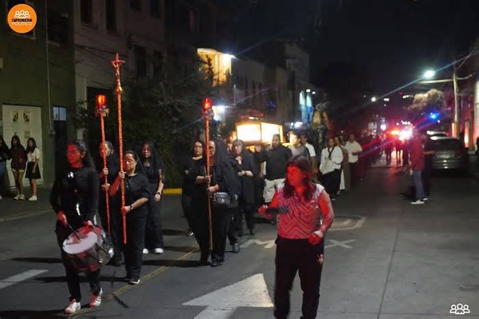 Promueve la Parroquia El Salvador del Mundo de la colonia Juárez en Morelia a marchar contra el Halloween