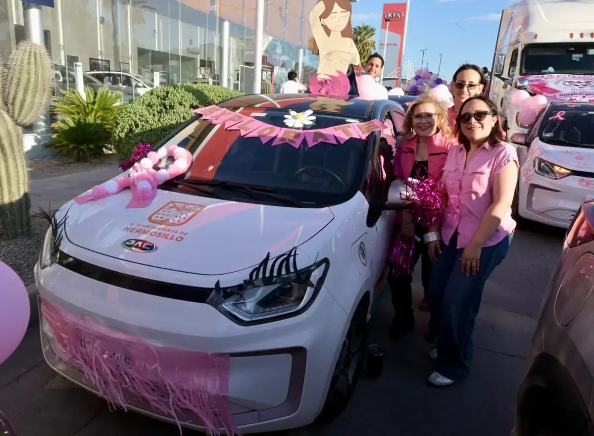 Realizan caravana por la vida en Hermosillo con 191 vehículos