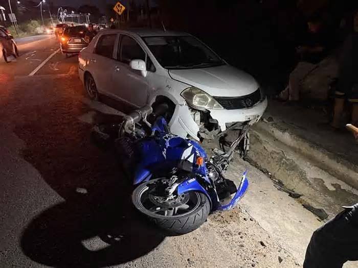 Carambola y fuga en la ruta Tuxtla-La Angostura deja cuatro heridos