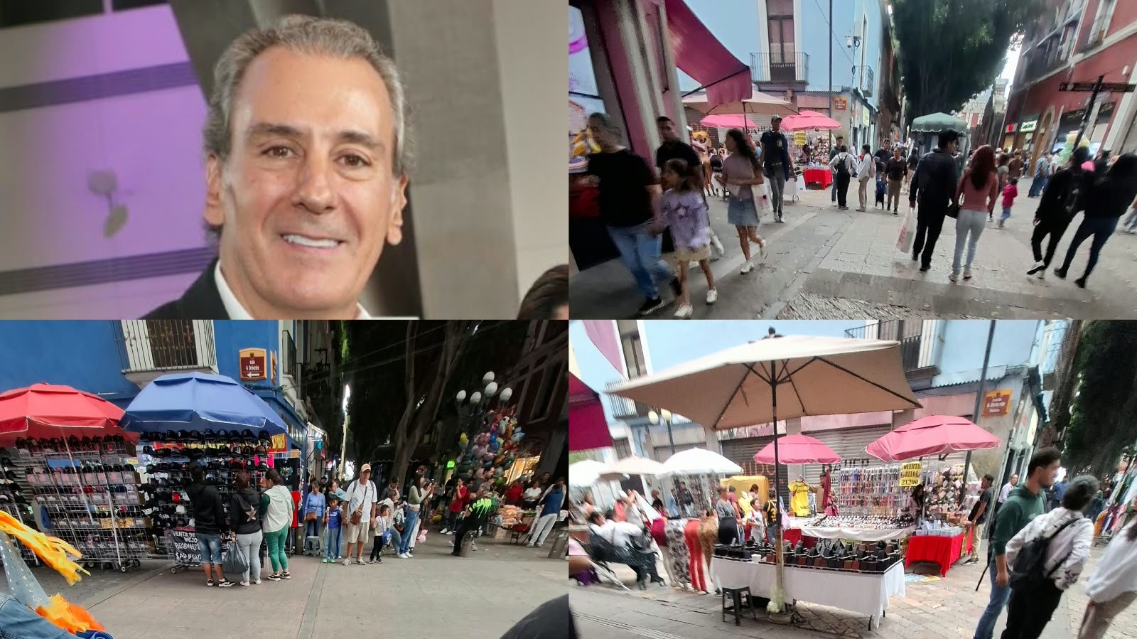 La mafia del ambulantaje se apodera del centro de Puebla con José Chedraui