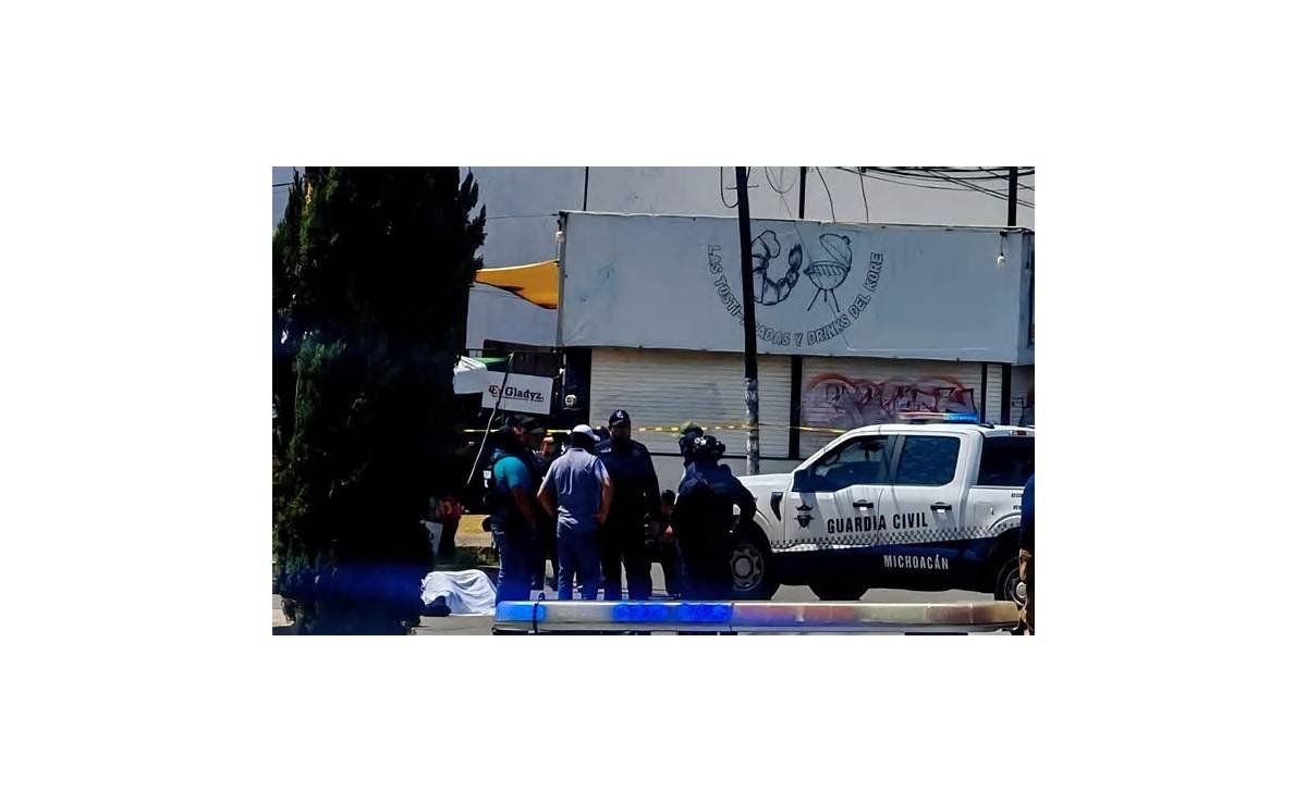 Tiroteo en Avenida Periodismo, delincuente abatido en Morelia