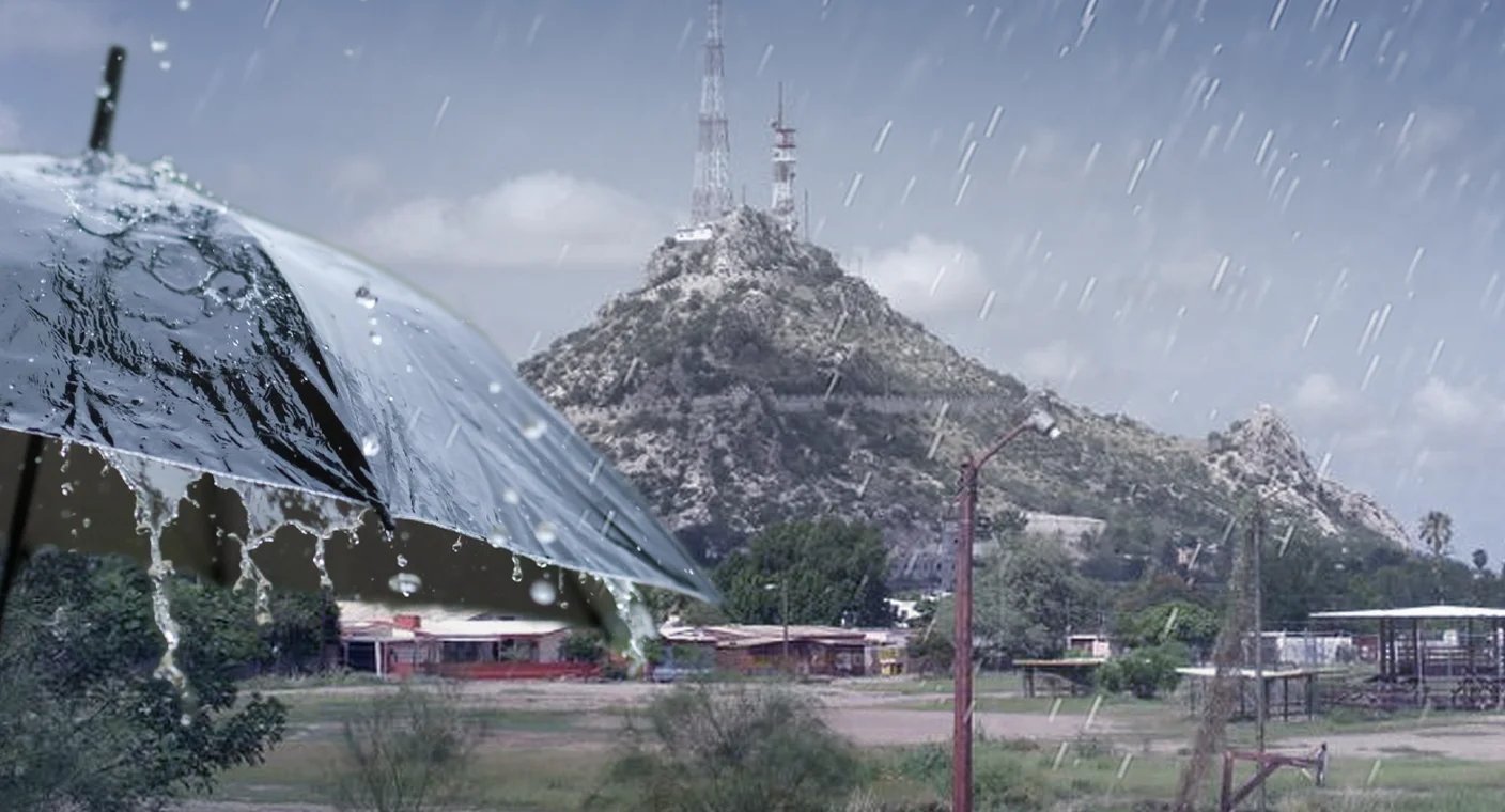 ¡Toma precauciones! Lluvias ligeras sorprenden a Hermosillo este lunes; ¿cuál es el pronóstico para hoy?