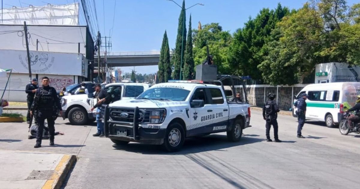 Abaten a objetivo prioritario de extorsión en Morelia